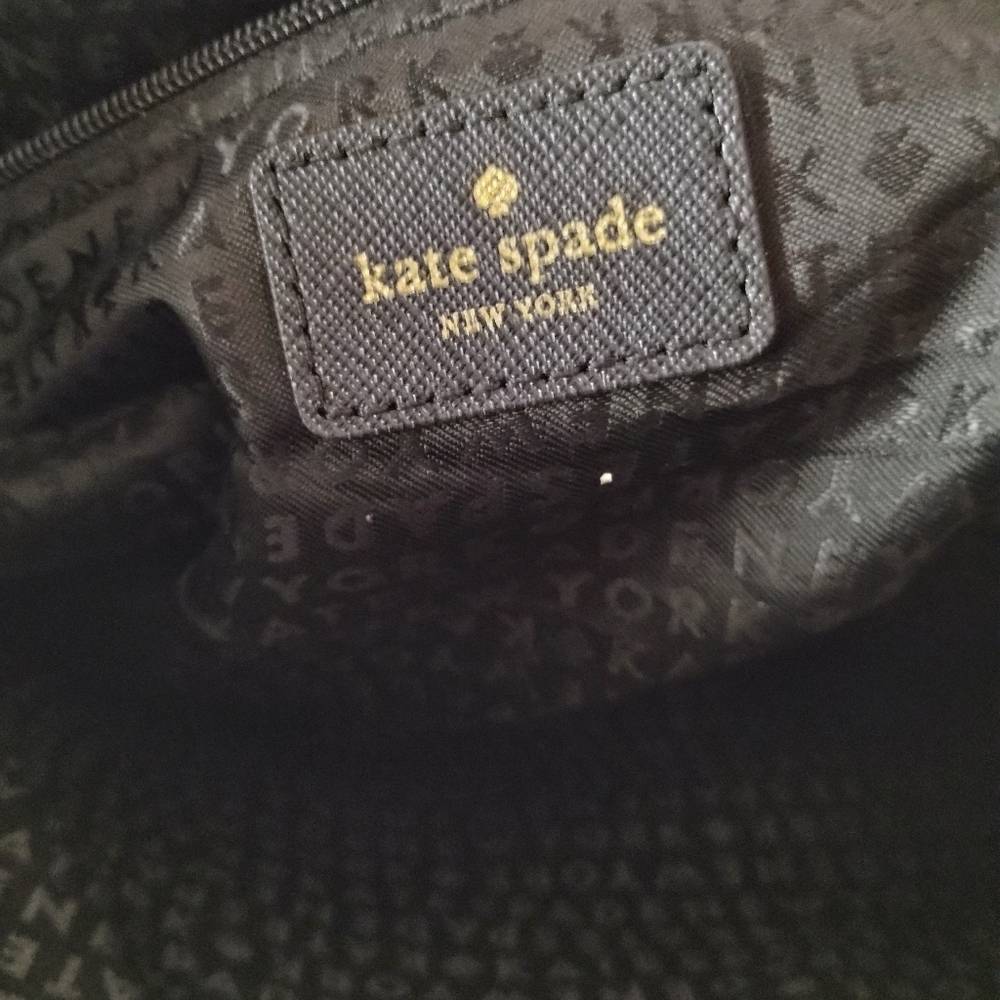 Kate Spade Laurel Way Dally Tote Black Saffiano Leather - Picture 15 of 17